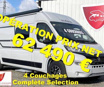 Fourgon ETRUSCO CV600BB Complète Sélection